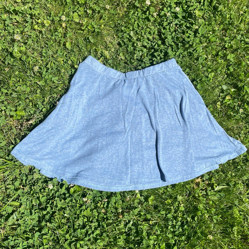 Baby blue skate skirt